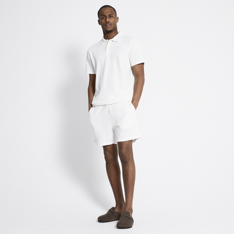 Shorts "John Waffle" Off white